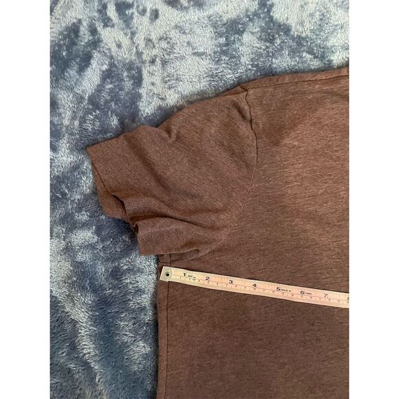 Banana Republic Men's Slim Fit Crew Neck T-Shirt Large Purple - Picture 3 of 6